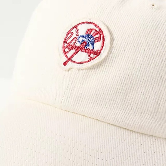 Anthropologie Lennon Denim Yankee baseball cap New - Picture 2 of 8